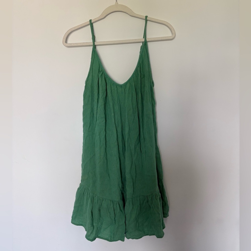 Billabong Green Mini Dress Boho Size L
